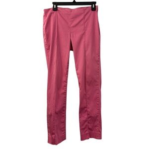 Lauren Ralph Lauren Pink Cotton Blend Straight Leg Pants, Women’s Size 6, Preppy